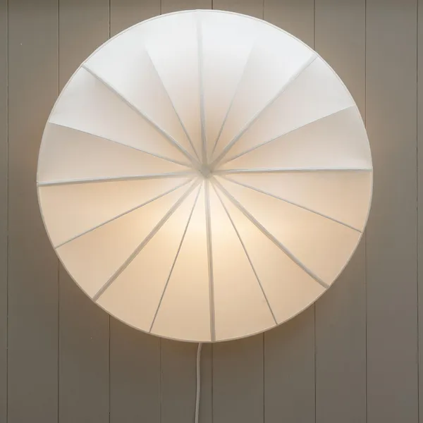 Half UFO Wall Lamp Shade Off-White