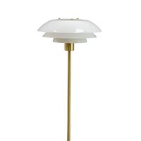DL31 Floor Lamp Opal/Brass