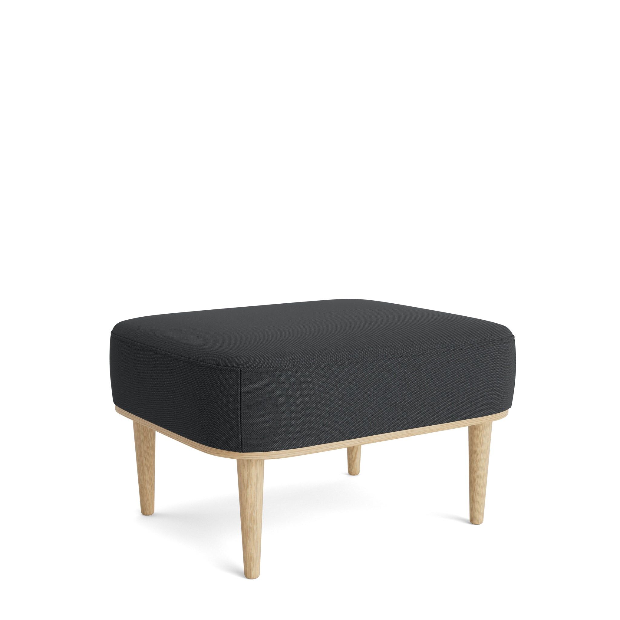 Serena Puff Natur Eik/Phantom Grey