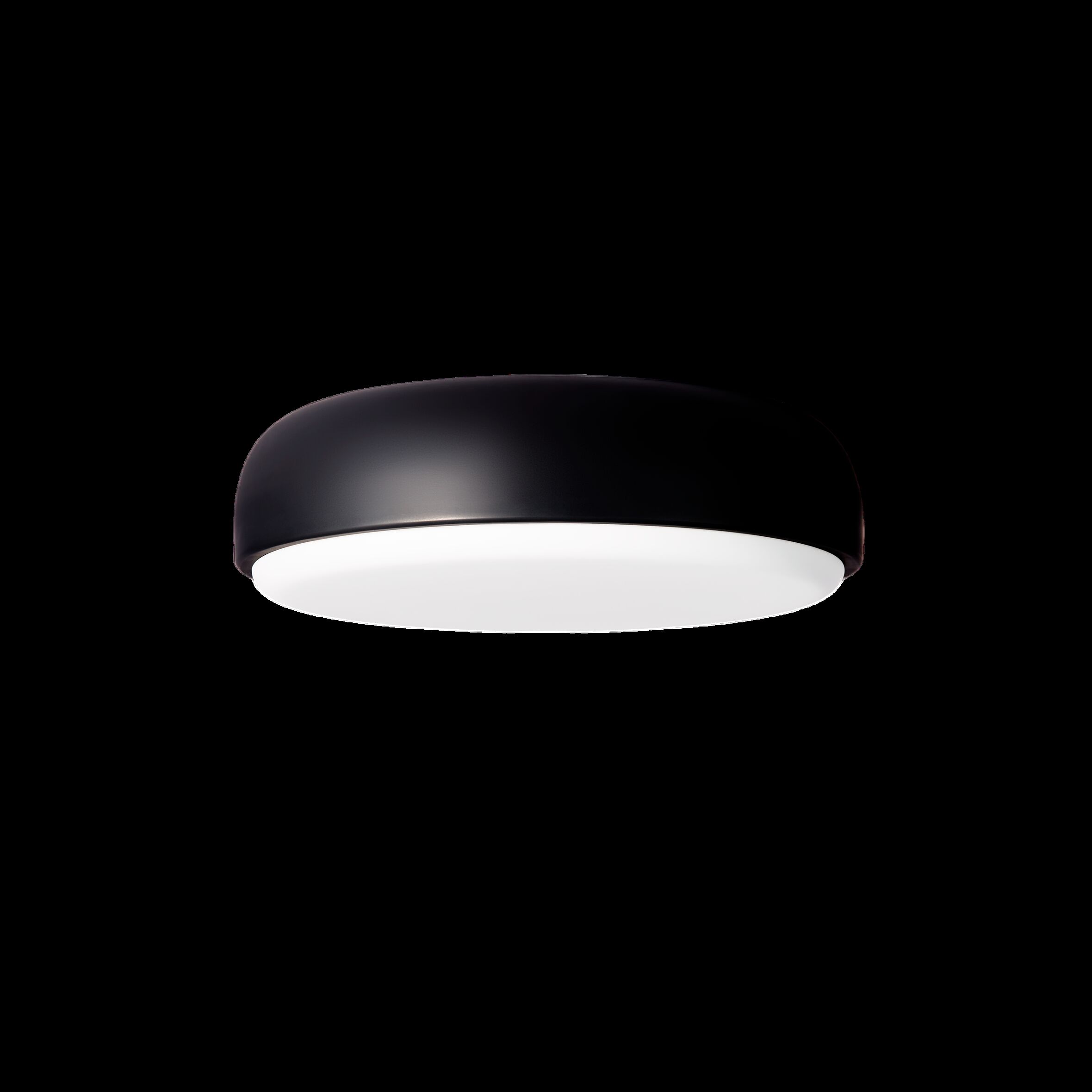 Over Me V&auml;gg-/Taklampa &Oslash;50 Matt Black