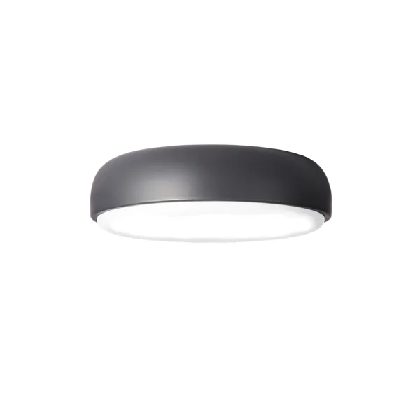 Over Me Væg-/Loftlampe Ø50 Dark Grey