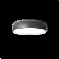 Over Me Væg-/Loftlampe Ø50 Dark Grey