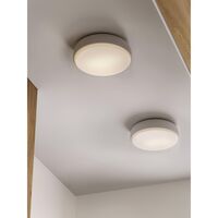 Over Me Væg-/Loftlampe Ø50 White