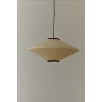 Mori Diamond Pendant Ø52 Walnut/Off-white