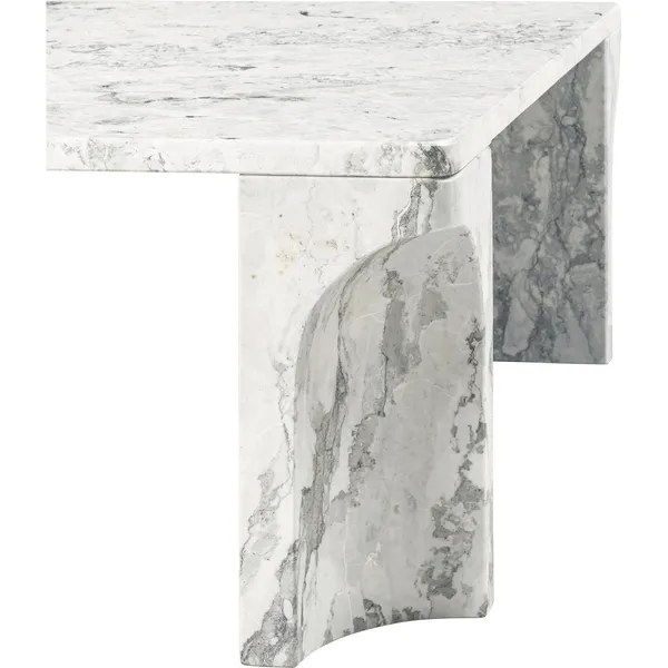 Doric Coffee Table 80x80 cm Stormy Gray