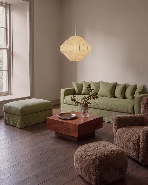 Loom Pouf Moss