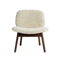 Pandora Lounge Chair Røget Eg/Moonlight Sheepskin