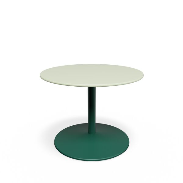 Panton Sofabord Ø60 4183-Forbo Pistachio Linoleum/136 Pine