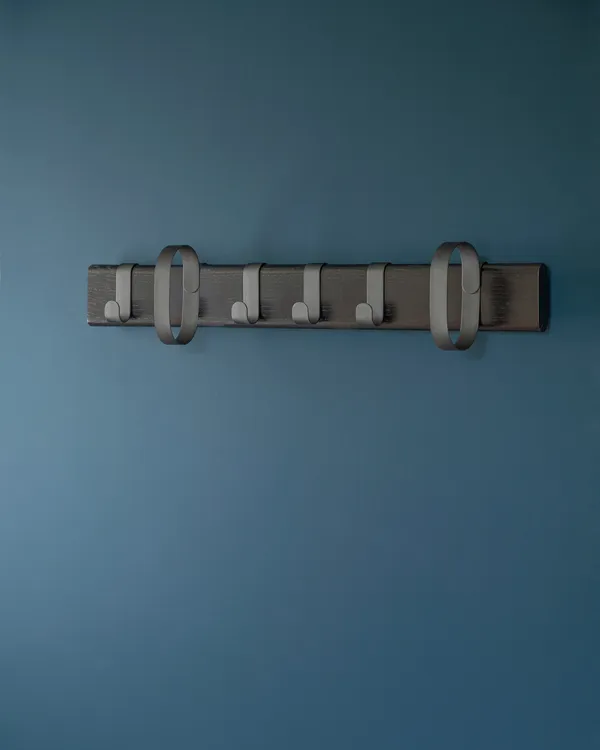 Fluke Coat Rack Large Black Oak