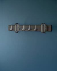 Fluke Coat Rack Large Black Oak