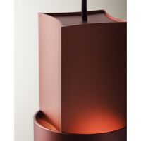 Concave 10 Pendant Oxide