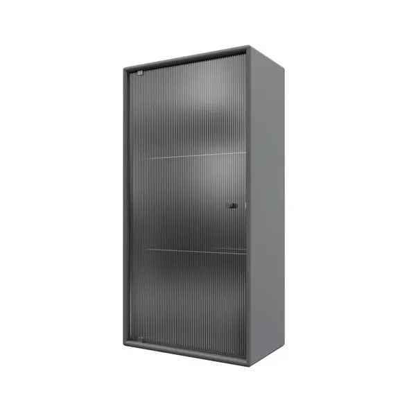 Selection RIPPLE V Bathroom Cabinet 36-Coal