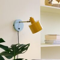 Ocean Wall Lamp Curry/Turquoise/Brass