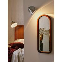 Pose Wall/Ceiling Lamp Silver