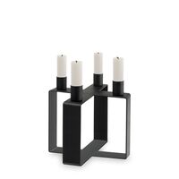 Frame X Candle Holder Matte Black