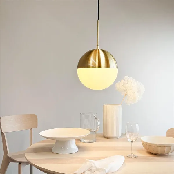 Nova D25 Pendant Opal/Brass