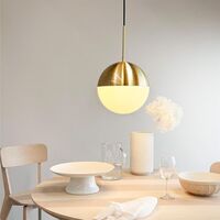 Nova D25 Pendant Opal/Brass