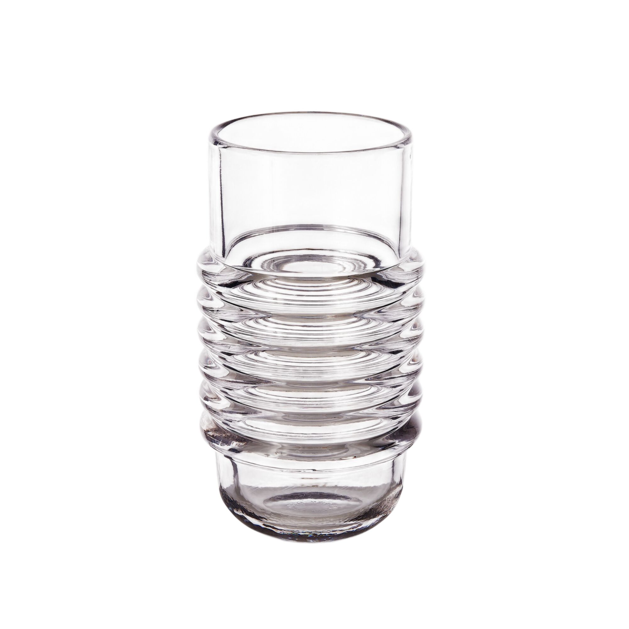 Press Vase Large Clear