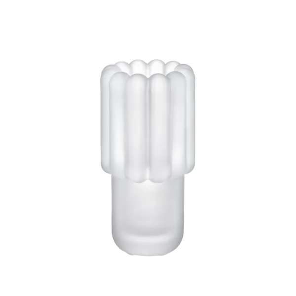 Press Vase Medium Frosted