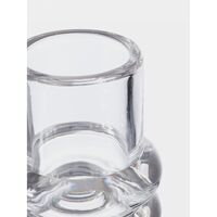 Press Vase Stem Clear