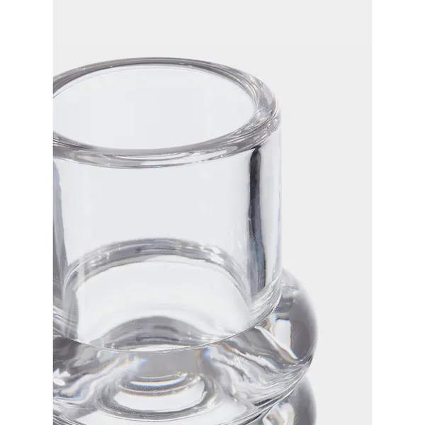 Press Vase Stem Clear