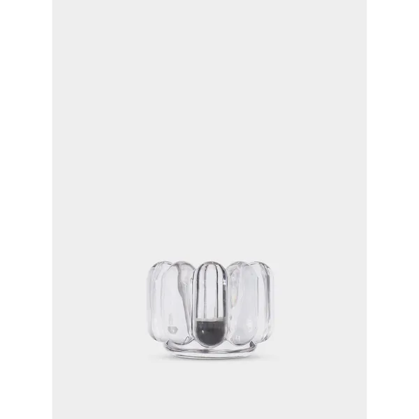 Press Tealight Holder Vertical Clear