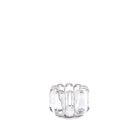 Press Tealight Holder Vertical Clear