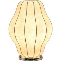 Bloom Table Lamp White/Chrome