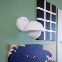 Rose Wall Lamp White