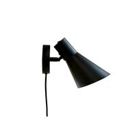 Applique murale DL12 courte noire