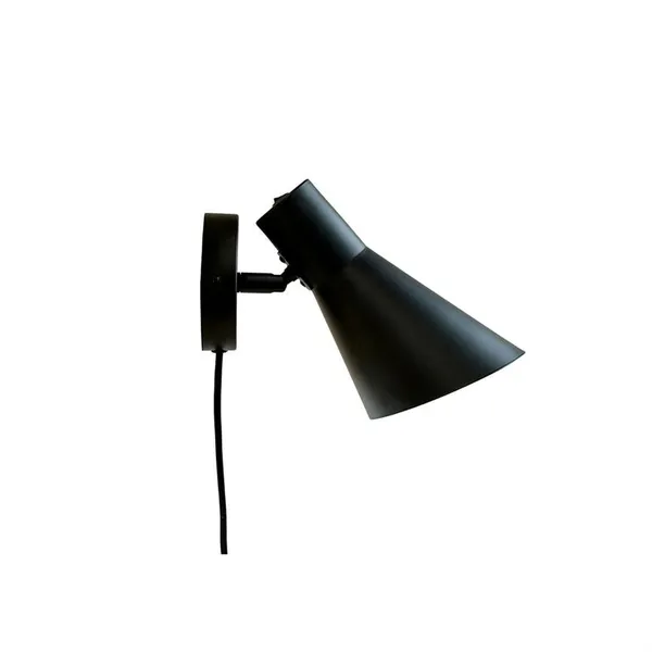 Applique murale DL12 courte noire