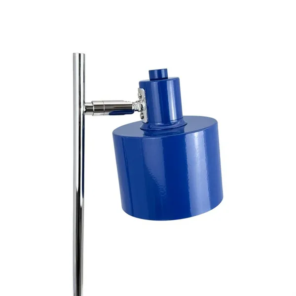 Ocean Table Lamp Blue/Chrome