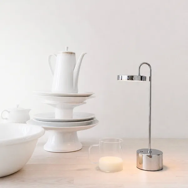 Moovelight Bordlampe Chrome