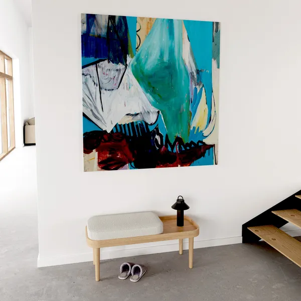 Serena Bank Natur Eiche/Silver Grey