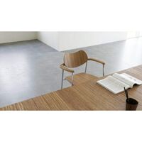Regatta Steel Chair Oiled Oak/Black Legs