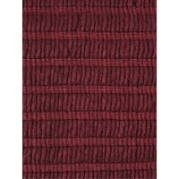 Ridge-Kissen 45x45 cm Burgunderrot
