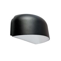 Aplique de exterior Arcus negro