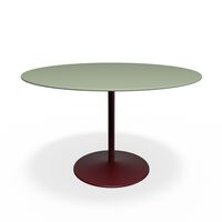 Panton Café & Dining Table Ø120 4184-Forbo Olive Linoleum