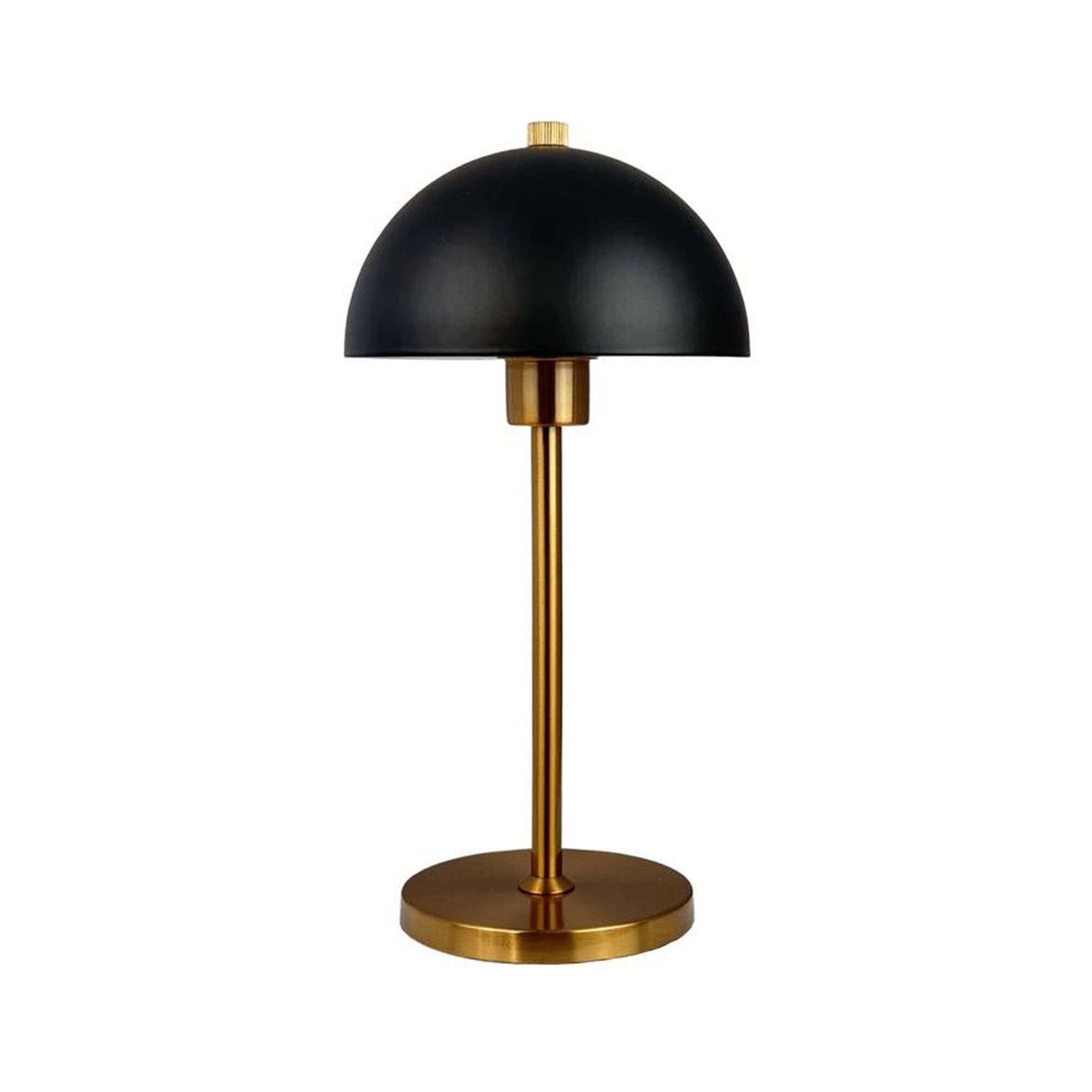 Bor&aring;s bordslampa svart/m&auml;ssing