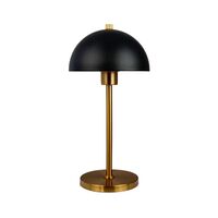 Borås tafellamp zwart/messing