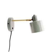 Ocean Wandlamp Olijf/Messing