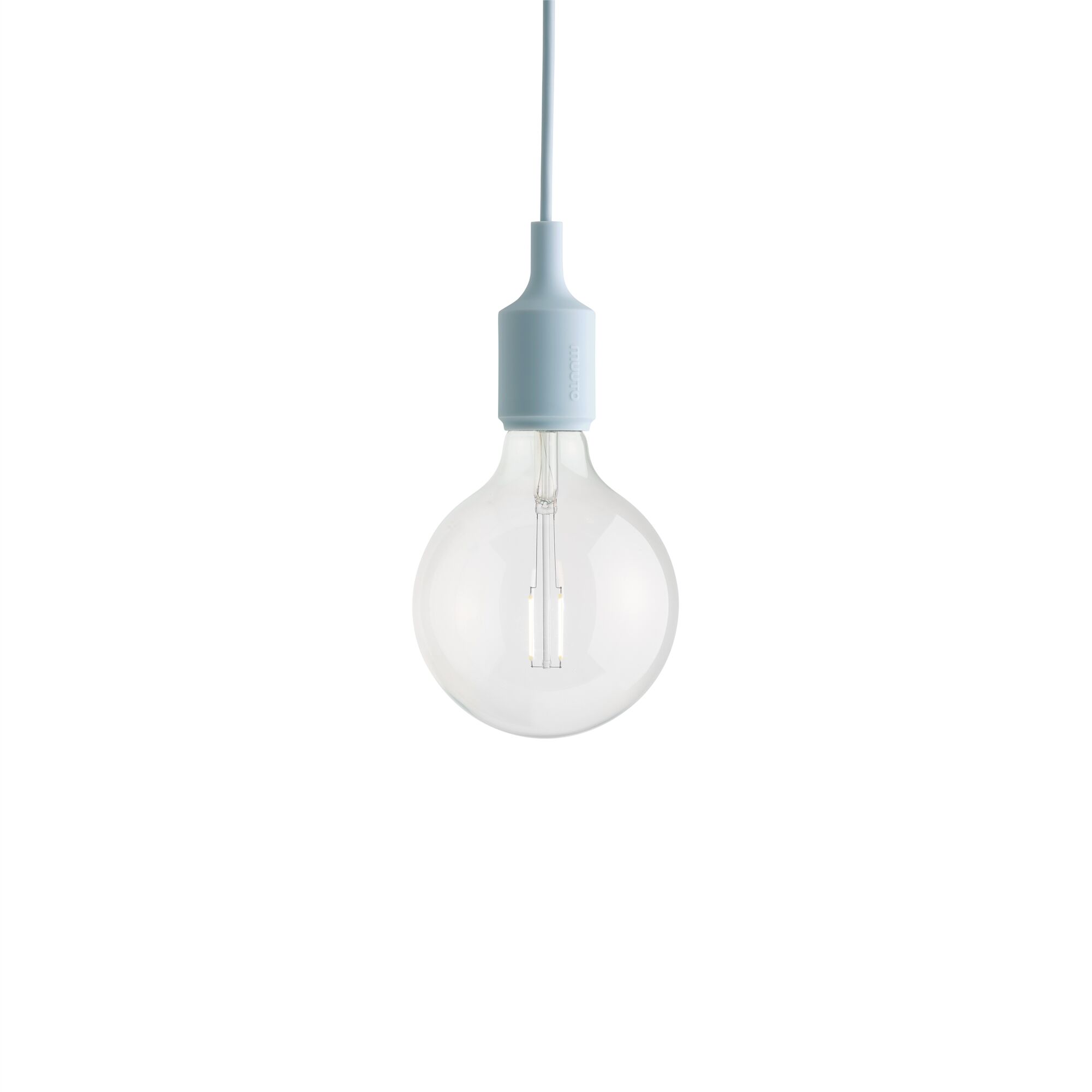 Suspension E27 Bleu Clair