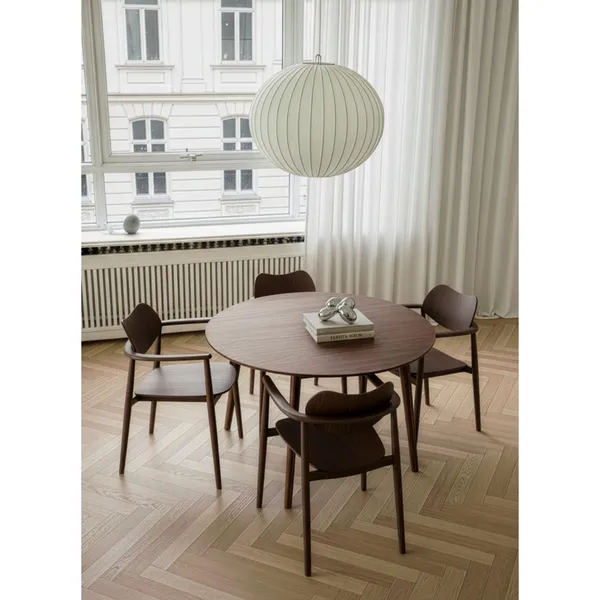 Regatta Dining Chair Upholstered Oiled Oak/Calvados Leather