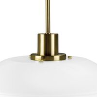 DL31 Pendant Opal/Brass