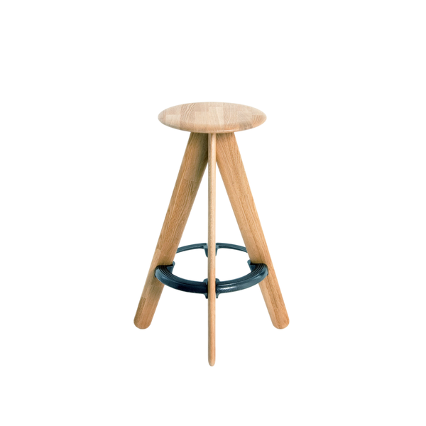 Slab Bar Stool Natural