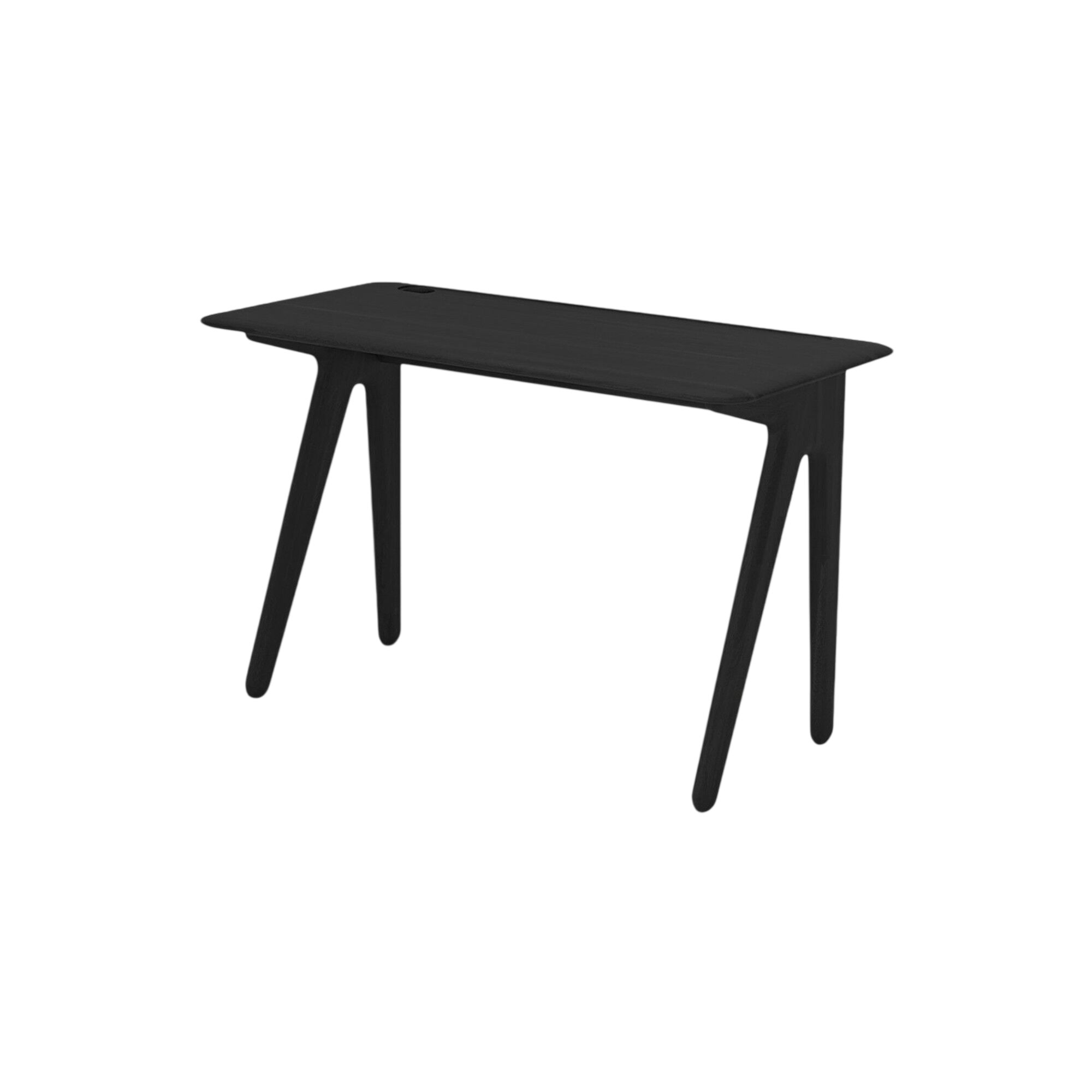 Slab Desk L120 cm Black