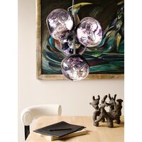 Slab Dining Table L200 Natural/Multi
