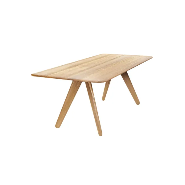 Slab Dining Table L200 Natural/Multi