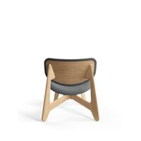 Slab Lounge Chair Natural/Hallingdal 0130
