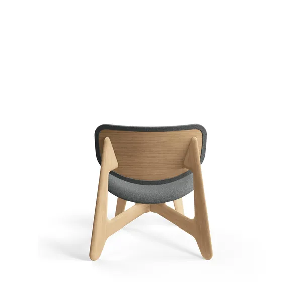 Slab Lounge Chair Natural/Hallingdal 0130
